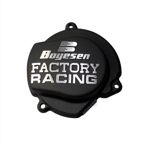 IGNITION COVER 09-18 KTM65, BOYESEN SC-40AB BLACK