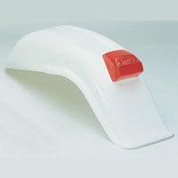 UNIVERSAL WHITE ENDURO REAR FENDER