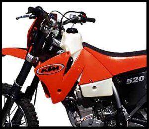 KTM 4St. 11.7Ltr NATURAL CLARKE FUEL TANK 11433