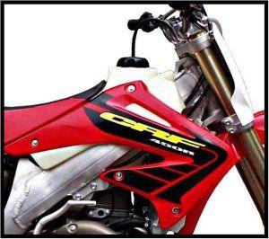 CLARKE 12.4L WHITE FUEL TANK HONDA CRF450R 2002-2004