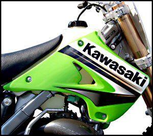 KX125/250 3.1usg NATURAL CLARKE FUEL TANK 11443