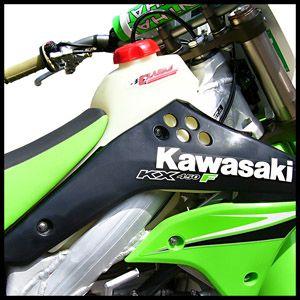 06-08 KXF450 3.1usg NATURAL CLARKE FUEL TANK 11482