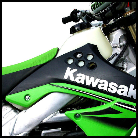 CLARKE 2.6usg NEUTRAL FUEL TANK KAWASAKI KX450F 2009-2010