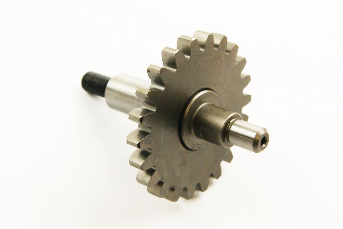 WATER PUMP SHAFT WITH GEAR, HONDA CRF250R 2005-2009