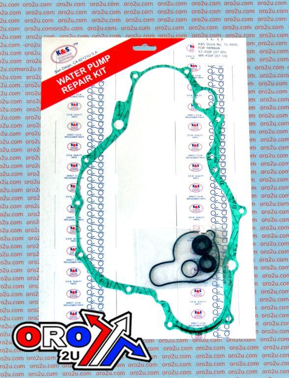 WATER PUMP KIT YAMAHA YZ450F2007-2009, WR450F 2007-2014