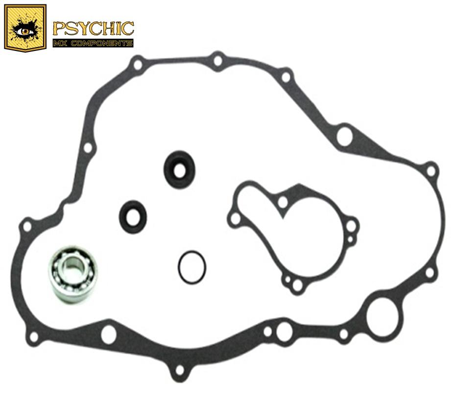 PSYCHIC WATER PUMP GASKET KITYAMAHA YZ450F 2010-2013, With Bearing