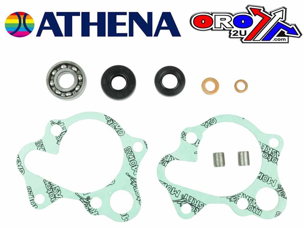 ATHENA WATER PUMP GASKET KIT HONDA CR125 1986, With Bearing