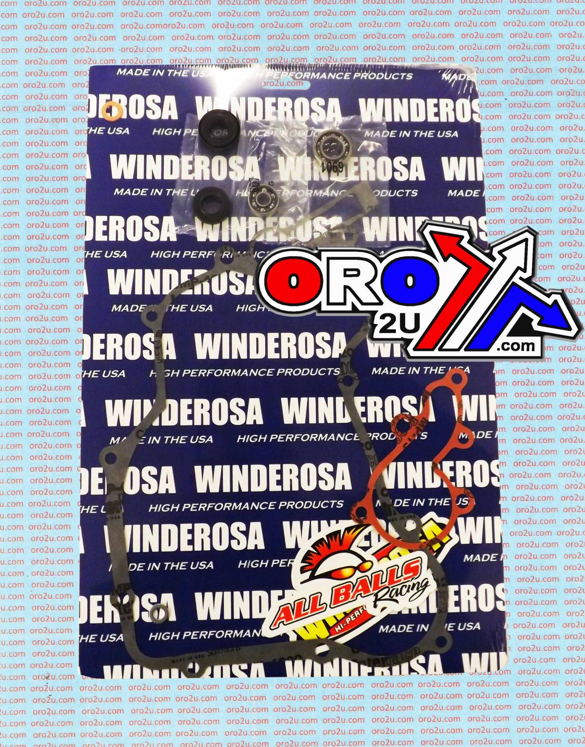 WINDEROSA WATER PUMP GASKET KIT HONDA CR125R 2005-2007, With Bearing