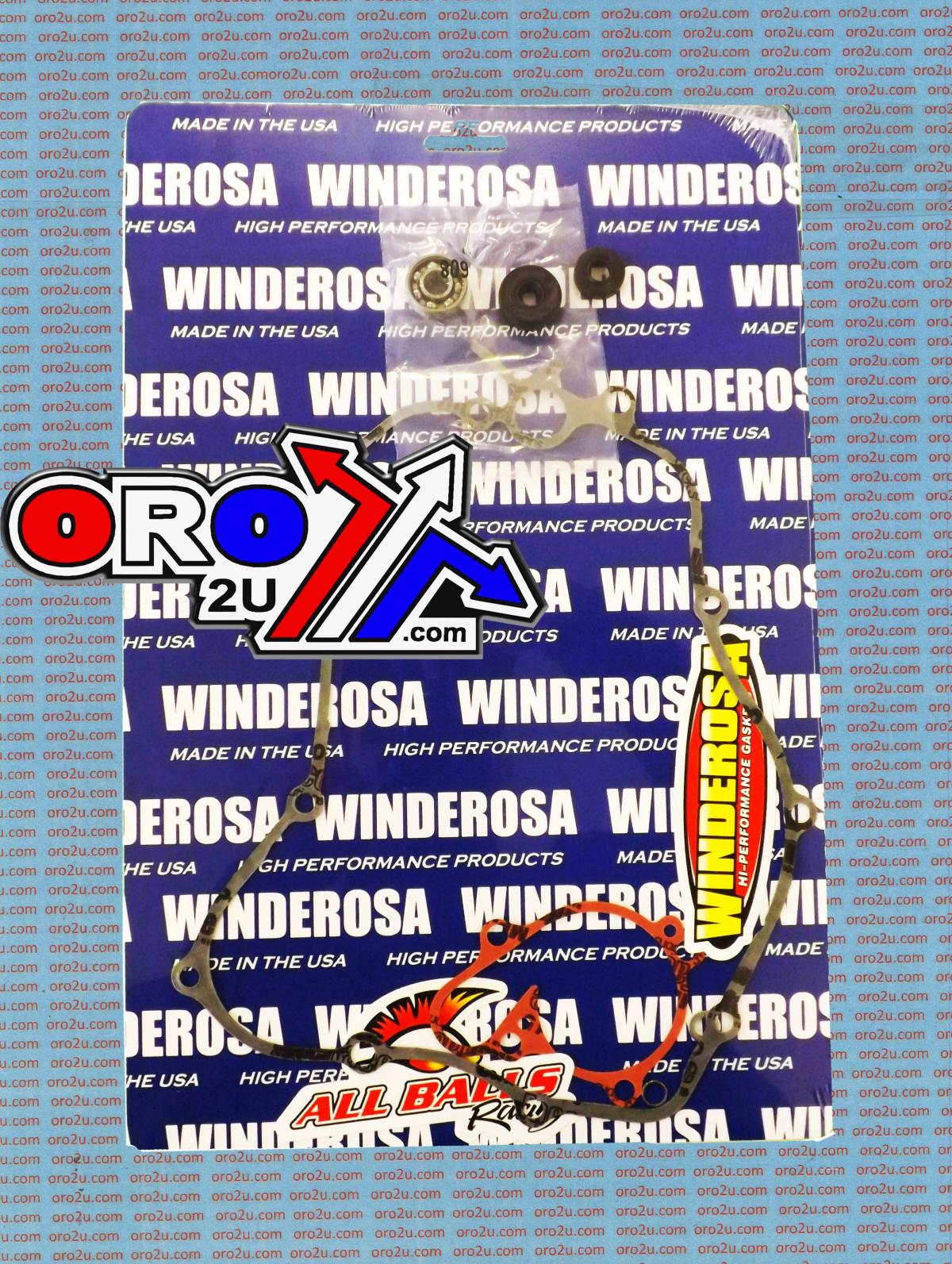 WINDEROSA WATER PUMP GASKET KIT YAMAHA YZ125/X 05-25, FANTIC XX/XE 125 21-24