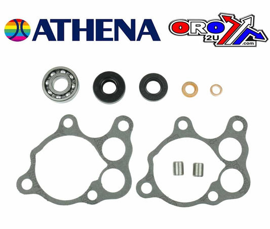 ATHENA WATER PUMP GASKET + SEAL KIT HONDA CR500 1985-2001, With bearing