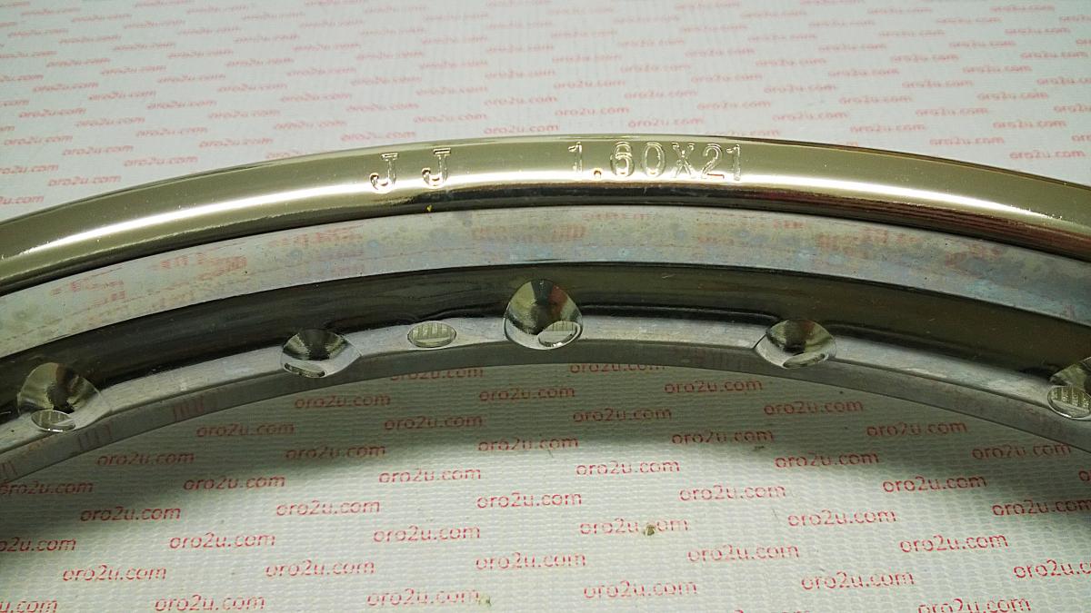 STEEL CHROME RIM 1.60x21