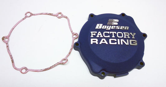 CLUTCH COVER 03-22 YZ85 BLUE, BOYESEN CC-30L YAMAHA MX