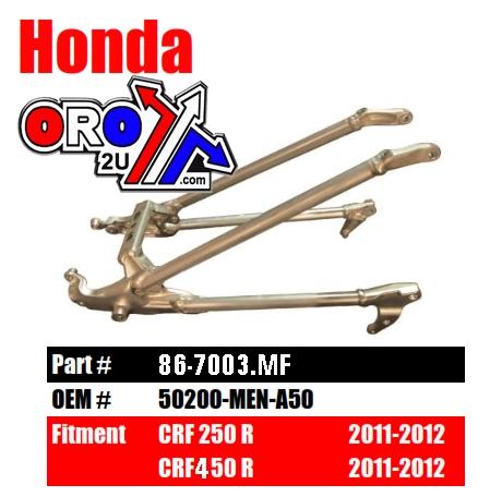 ALUMINIUM REAR SUBFRAME HONDA CRF250R 2011-2013, CRF450R 2011-2012