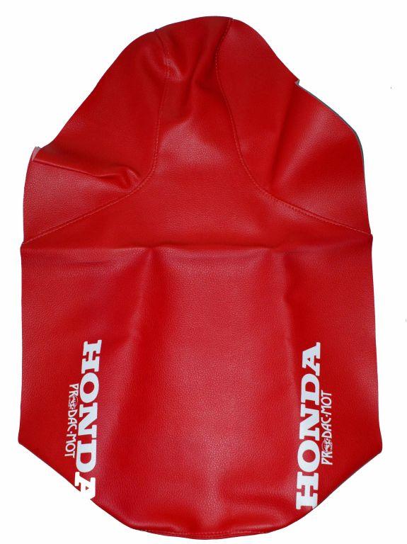 RED SEAT COVER HONDA XR350 1988
