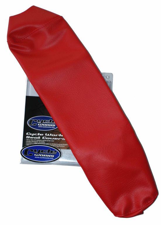RED SEAT COVER HONDA XR80 1985-2000, XR100R 1985-2000