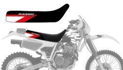 88-95 XR250 GRAPHIC NOSLIP BLACKBIRD SEAT COVER 1126
