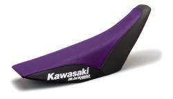 BLACKBIRD BLACK/PURPLE TRADITIONAL SEAT COVER KAW KLX250 92-94, KLX300 97-07