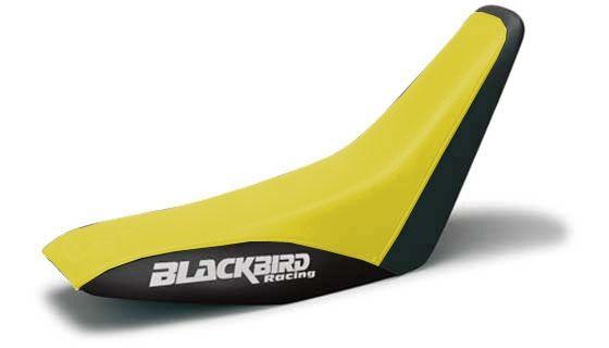 BLACKBIRD TRADITIONAL BLACK/YELLOW SEAT COVER SUZUKI DR250/350 1990-2000