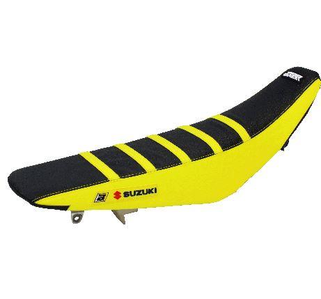 BLACKBIRD ZEBRA YE/BK SEAT COVER SUZUKI RM125/250 2001-2008