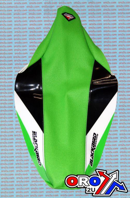 BLACKBIRD DREAM 3 GRN/BK/W SEAT COVER KAWASAKI KX85 2014-2023