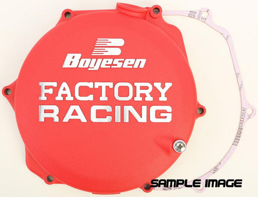 CLUTCH COVER RMZ 450 08-21, RM-Z 450 08-23, BOYESEN CC-26AR RED