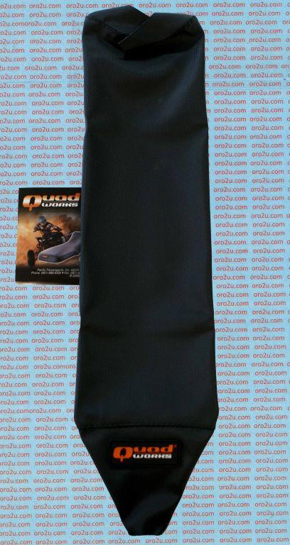 QUADWORKS GRIPPER BLACK SEAT COVER KAWASAKI KSF250 1987-2004, KEF300 1995-2004