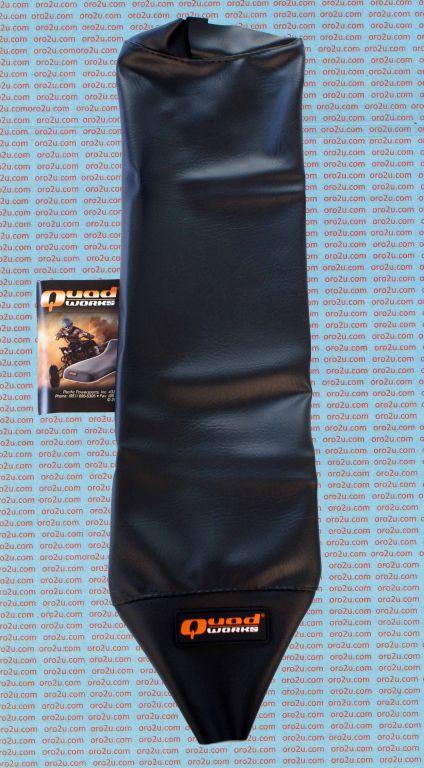 QUADWORKS BLACK SEAT COVER KAWASAKI KSF250 1987-2004, KEF300 1995-2004