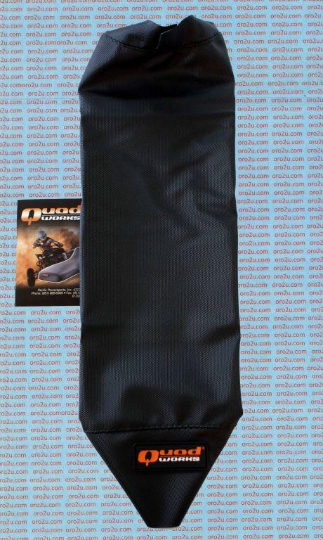 QUADWORKS GRIPPER BLACK SEAT COVER HONDA TRX250TE/RECON 2005-2018