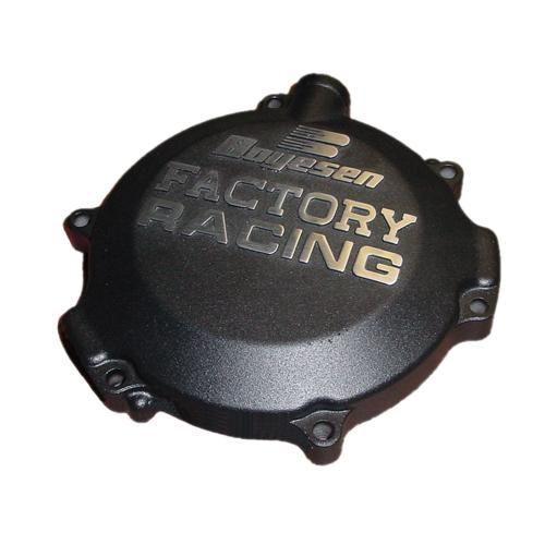 CLUTCH COVER 01-21 KX85/100, BOYESEN CC-10B BLACK