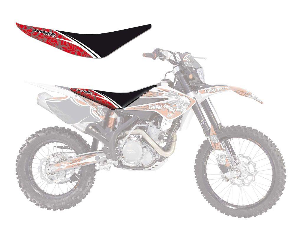 BLACKBIRD TRIBAL SKULL 2 SEAT COVER BETA RR 350-480 2005-2006