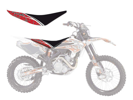 BLACKBIRD TRIBAL SKULL 2 SEAT COVER BETA RR 350-480 2005-2006