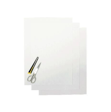 PK/3 BLACKBIRD THICK CLEAR BACKING SHEETS, 47x33cm PER SHEET