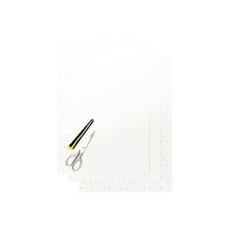 PK/3 BLACKBIRD WHITE THICK TRANSPIRING