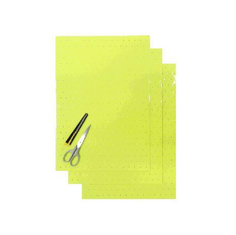 PK/3 BLACKBIRD FLO.YELLOW THICK TRANSPIRING