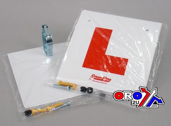 CLIP & BOLT L PLATE , PAIR