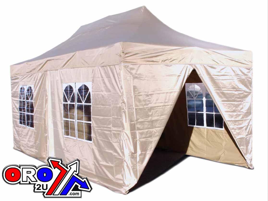 POP UP GAZEBO/TENT/MARQUEE/AWNING, 3x6m Reinforced Mounting Push, (54KG)