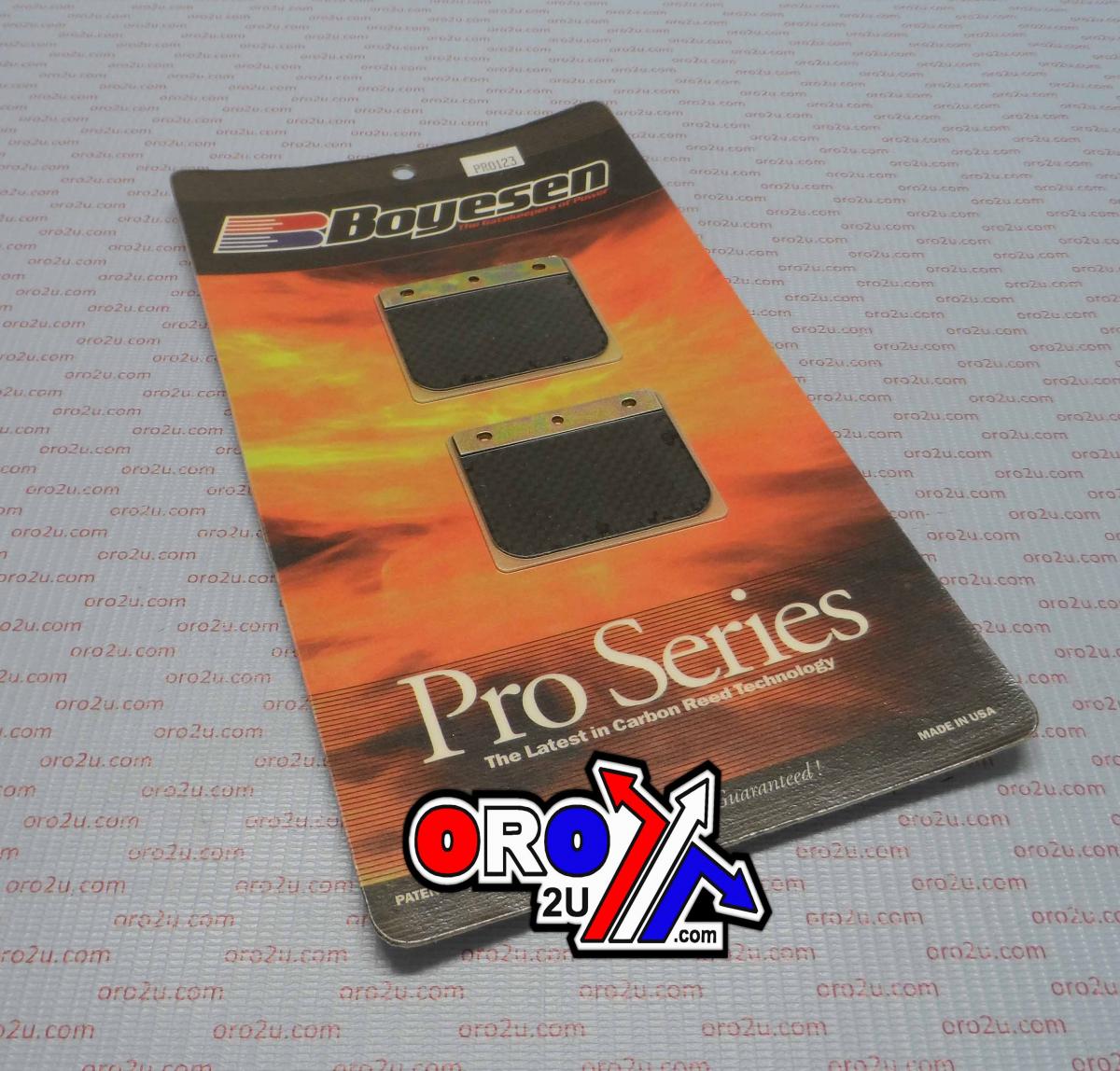 PRO-123 BOYESEN REED CARB, Boyesen Pro Series Reeds - PRO HONDA CR125 99-00