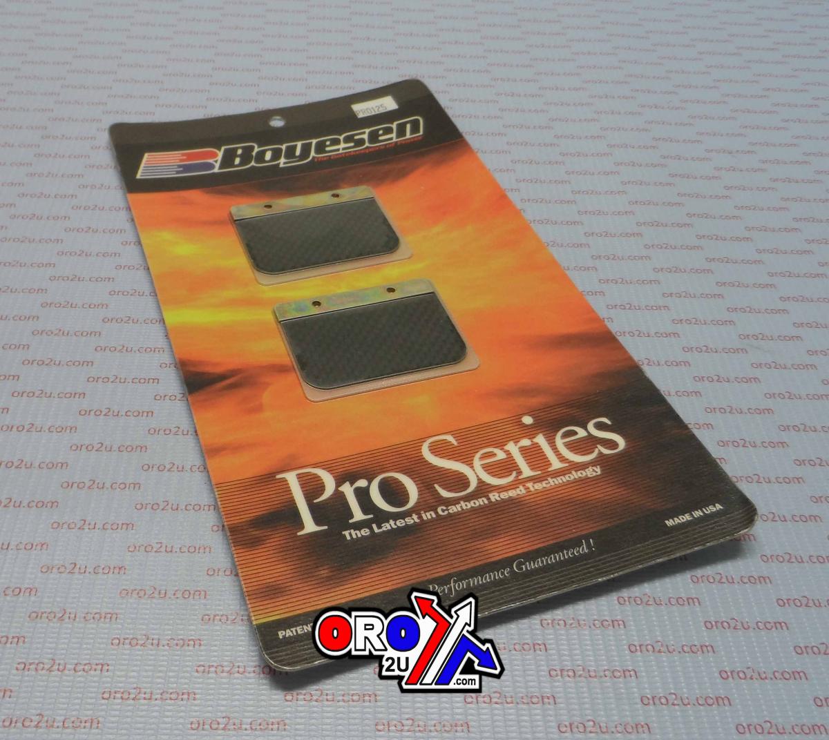 PRO-125 BOYESEN REED CARB, Boyesen Pro Series Reeds - PRO SUZUKI RM125 99-00