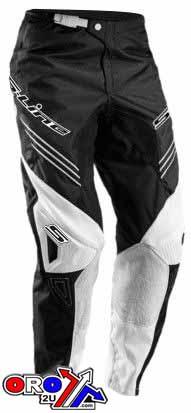 S-LINE MX PANTS 36" BLACK/WHITE