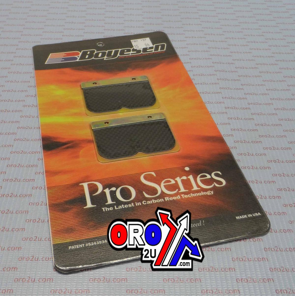 PRO-157 BOYESEN REED CARB, Boyesen Pro Series Reeds - PRO YAMAHA YZ250 01-02