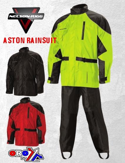 NELSON-RIGG ASTON RAINSUIT BLACK, SMALL