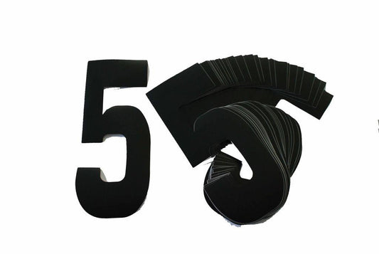 BLACK 8"/20cm 5. PACK/25