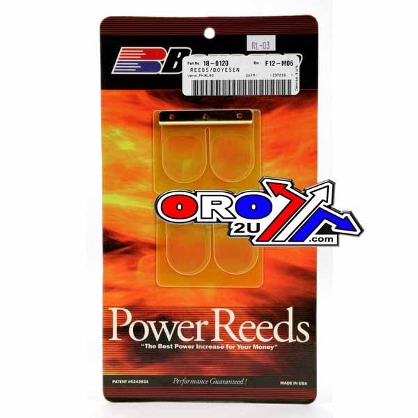 RAD VALVE BLOCK REED RL-03, BOYESEN RL03, KAWASAKI KX500 87-04