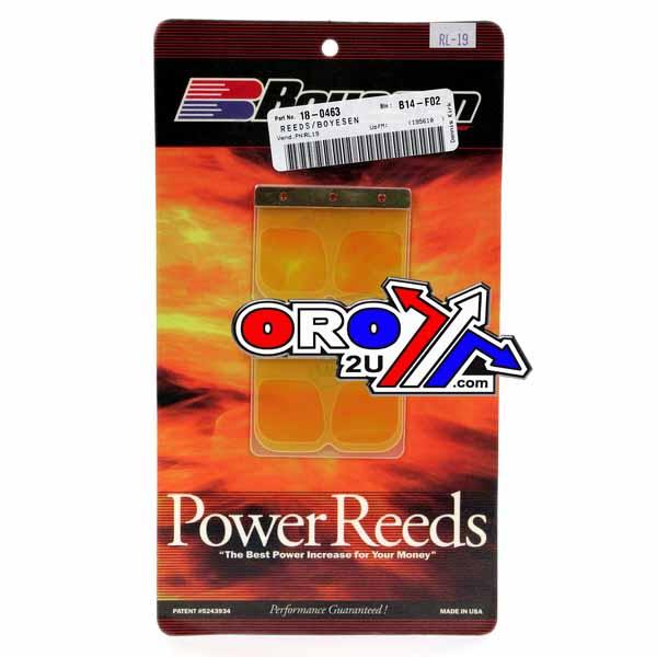 RAD VALVE BLOCK REED RL-19, BOYESEN RL19, TRX250R 86-89, RM250 90-97