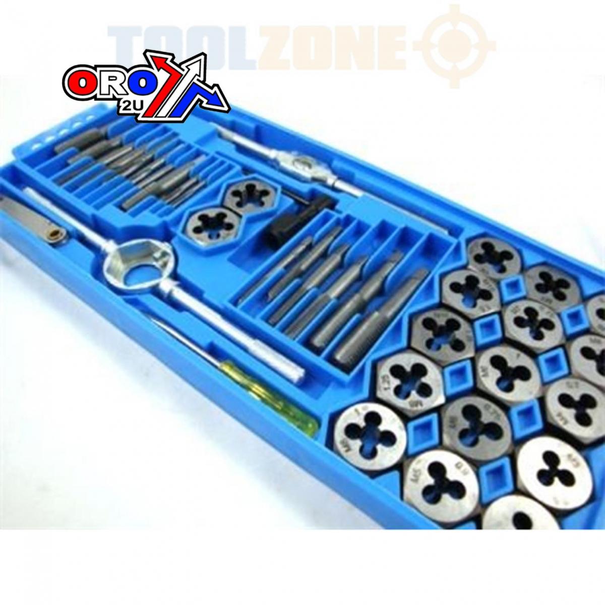 TAP AND DIE SET 40 PIECE