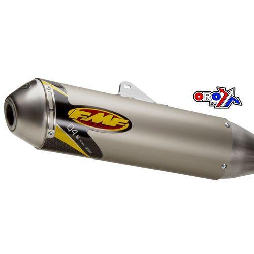 10-11 TC/TE250 Q4 W/SA MUFFLER FMF 045338 Aluminium Slip On HUSQVARNA EXHAUST