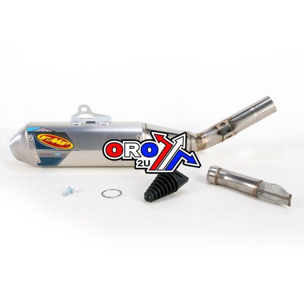 11-12 CRF450R 4.1 ALUM. SS FMF 041482 FACTORY SILENCER