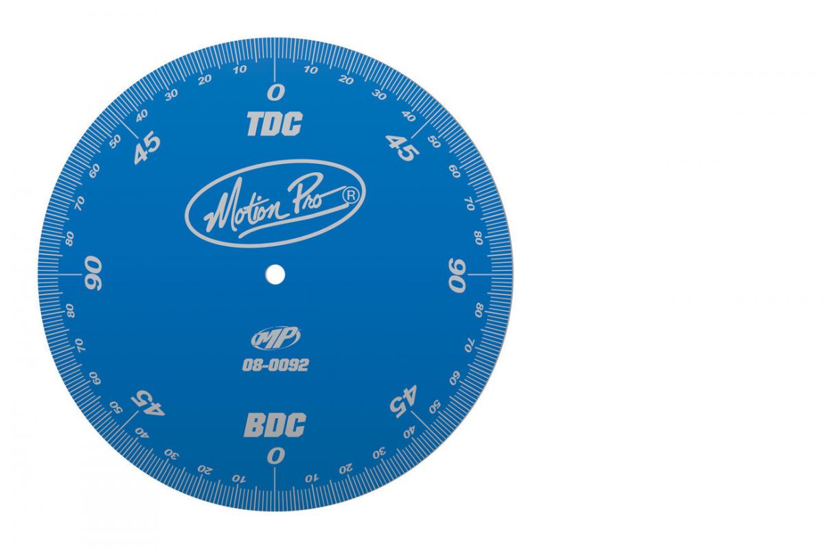 TDC DISC TIMING 2&4 STROKES, MOTION PRO 08-0092, DEGREE WHEEL