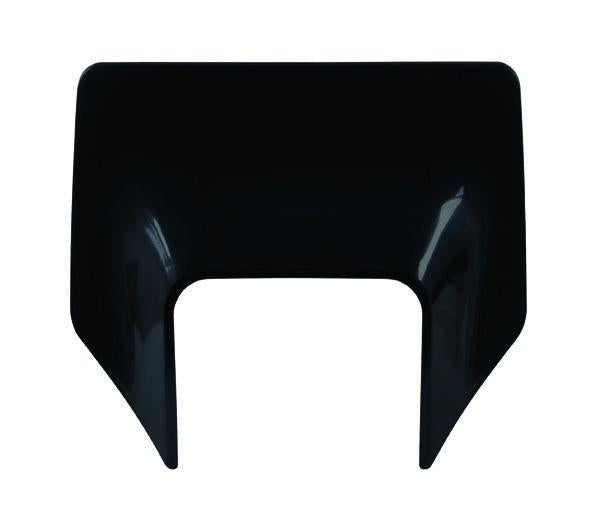R-TECH BLACK FRONT HEADLIGHT COWL HUSQVARNA TE/FE 150-501, TX125 17-19