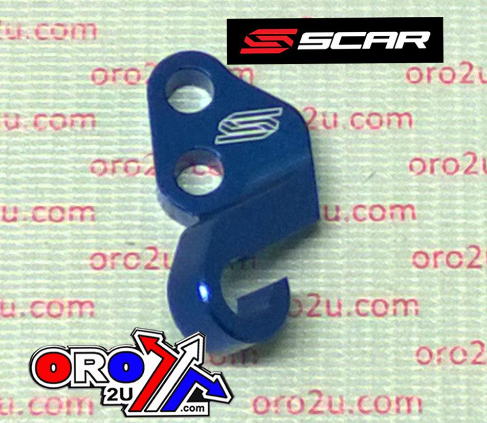 CLUTCH CABLE GUIDE BLUE, YAMAHA YZ250F 14-16, YZ450F 14-17, WR250F 16-17